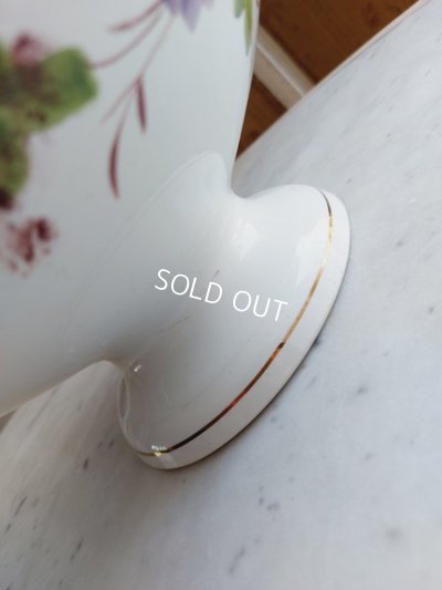 画像19: アンティークマリエローズとパンジー柄陶器スーピエール