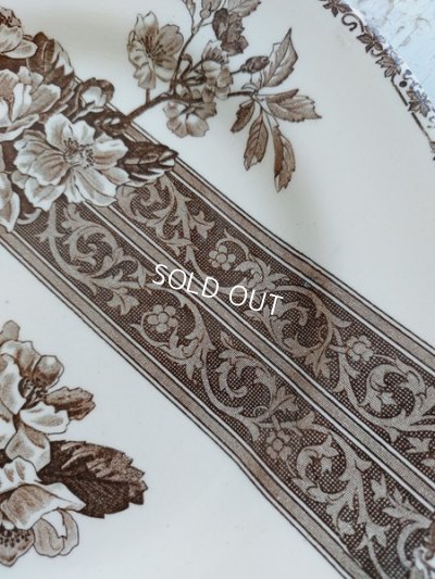 画像11: エミール・ブルジョワ花とレース柄プレート