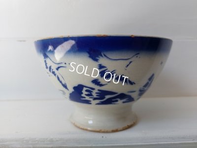 画像9: アンティークかも柄カフェオレボウル