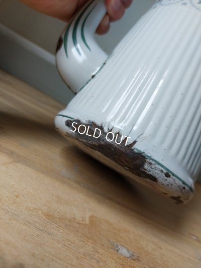 画像10: BB白ローズガーランド柄コーヒーポット