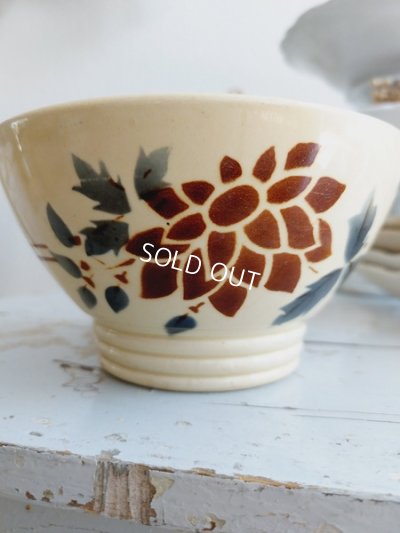 画像13: サルグミンヌ花柄カフェオレボウル