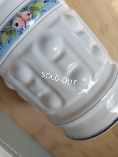 画像4: アンティークローズ柄ホーローキャニスター