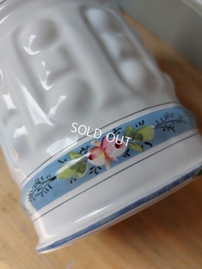 画像5: アンティークローズ柄ホーローキャニスター