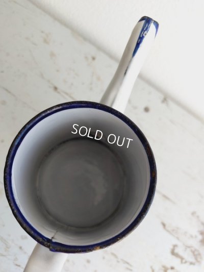 画像12: アンティーク手描き花柄コーヒーポット