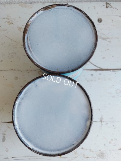 画像13: アンティークホーロー花柄キャニスターセット