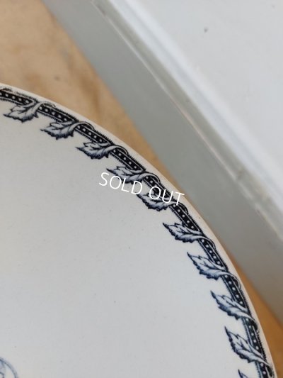 画像3: K&Grリュネヴィル窯Rイニシャルコンポート皿