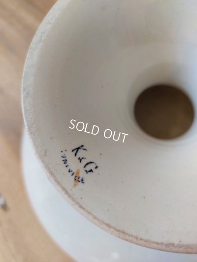 画像11: K&Grリュネヴィル窯Rイニシャルコンポート皿