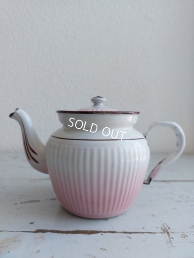 画像2: BBピンクグラデーションホーローティーポット