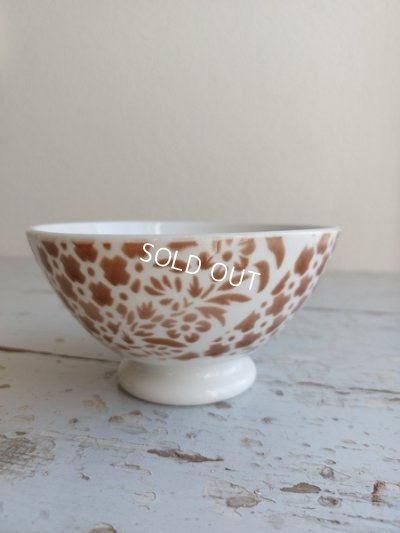 画像4: アンティーク幾何学模様カフェオレボウル