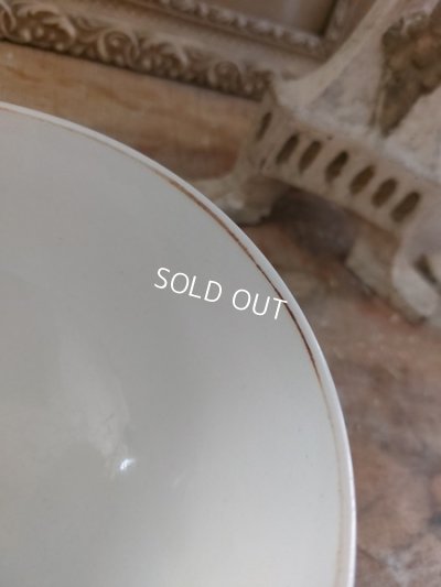 画像12: アンティークさくらんぼ柄カフェオレボウル