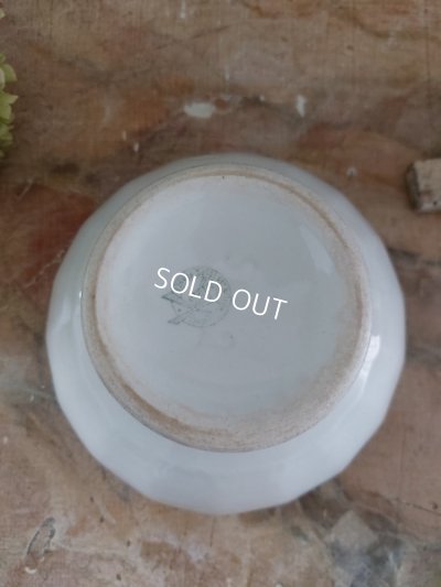 画像5: アンティークさくらんぼ柄カフェオレボウル