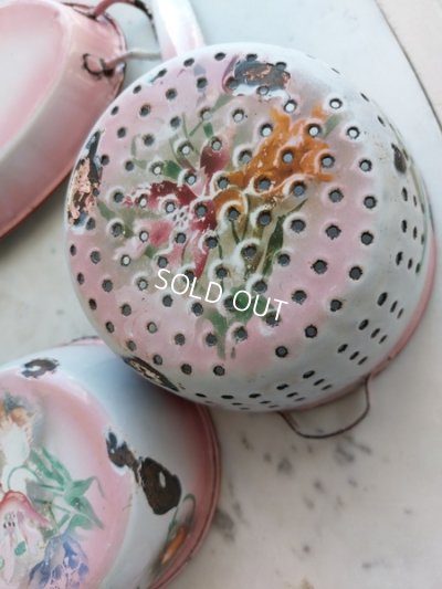 画像4: アンティークJapyホーローウエディングセット