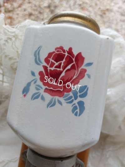 画像2: アンティークローズ柄コーヒーグラインダー