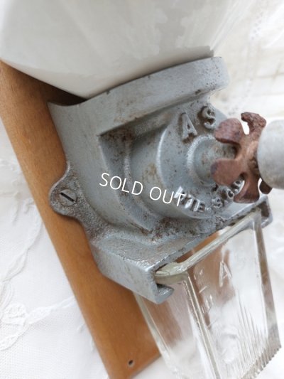 画像19: アンティークローズ柄コーヒーグラインダー