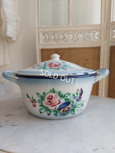 画像8: Japyローズとパンジー柄キャセロール