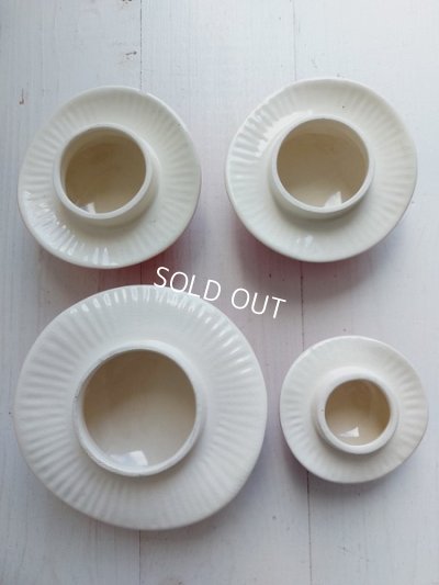 画像3: 陶器製きのこキャニスター4P