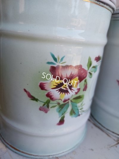 画像7: Japyパンジー柄キャニスター