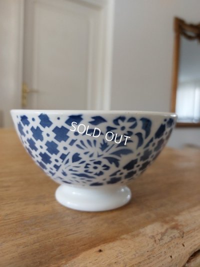 画像5: アンティーク幾何学模様カフェオレボウル