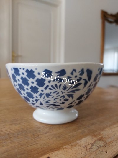 画像7: アンティーク幾何学模様カフェオレボウル