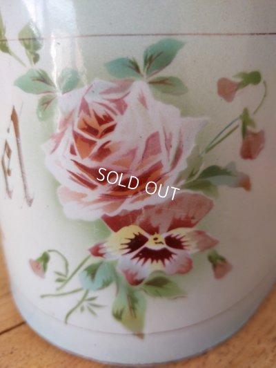 画像3: Japyローズとパンジー柄セル缶