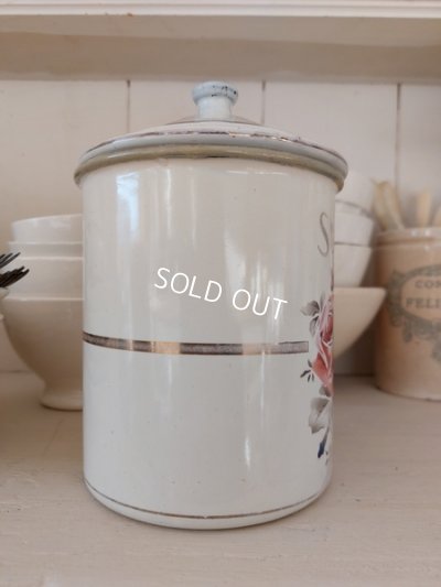 画像12: Japyローズ柄キャニスター