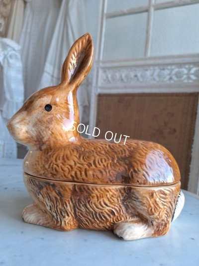 画像3: Michel Caugantうさぎテリーヌポット