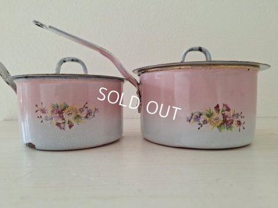 画像13: アンティークウエディング片手鍋セット