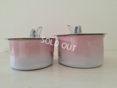 画像12: アンティークウエディング片手鍋セット
