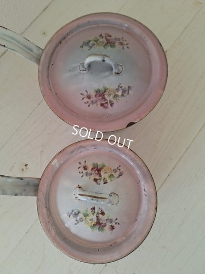 画像11: アンティークウエディング片手鍋セット