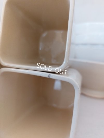 画像14: バドンヴィレ花柄陶器キャニスター