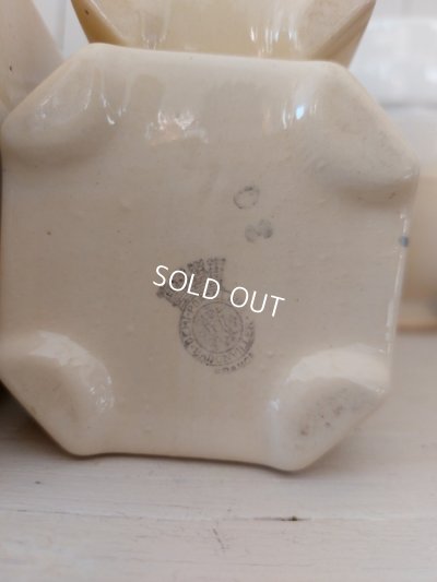 画像16: バドンヴィレ花柄陶器キャニスター