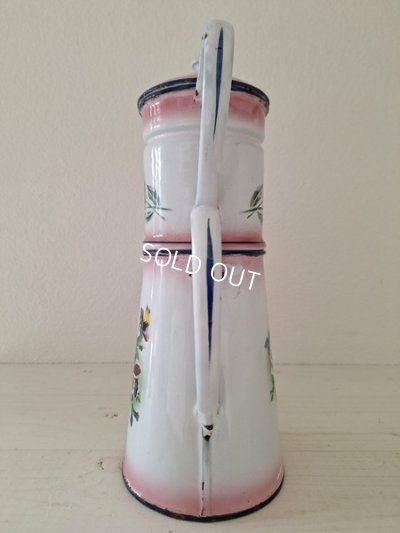 画像5: Japyピンクぼかしローズ柄コーヒーポット