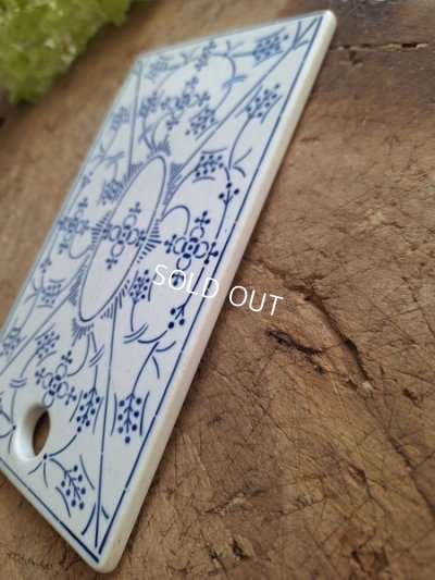 画像19: アンティークサクソニー柄カッティングボード