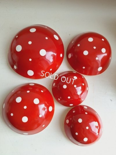 画像16: 陶器製のきのこキャニスター