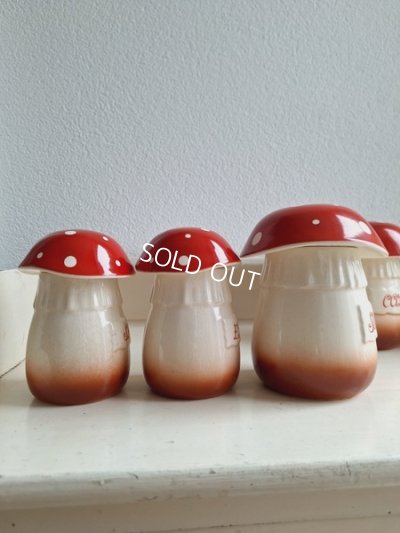 画像3: 陶器製のきのこキャニスター