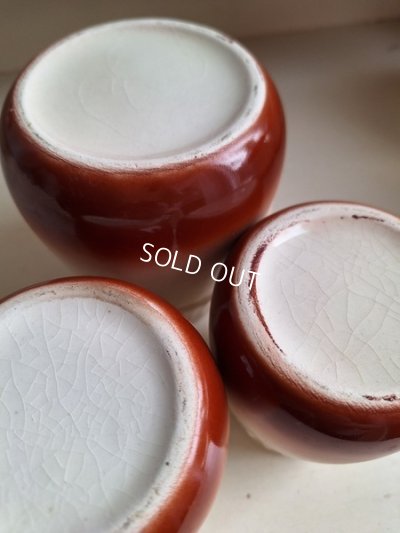 画像28: 陶器製のきのこキャニスター