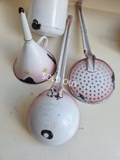 画像16: ピンクグラデーションホーローウエディングセット