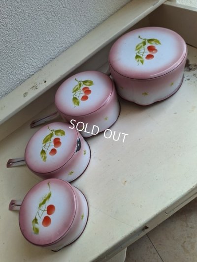 画像30: ピンクグラデーションホーローウエディングセット