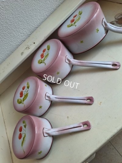 画像31: ピンクグラデーションホーローウエディングセット