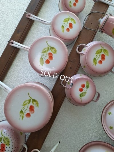 画像35: ピンクグラデーションホーローウエディングセット