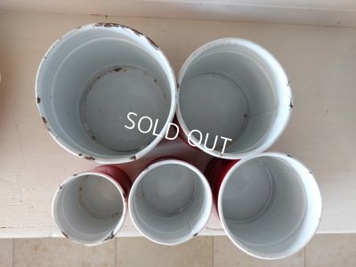 画像13: エトワール社すみれ柄キャニスター