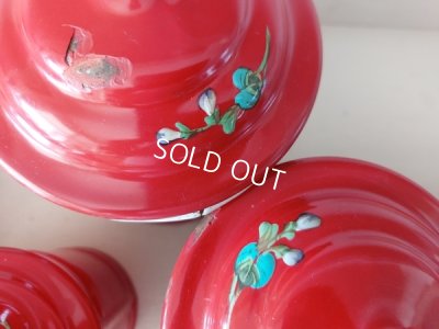 画像12: エトワール社すみれ柄キャニスター