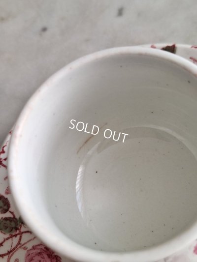 画像14: ジアンローズ柄マスタードポットとお塩入れ