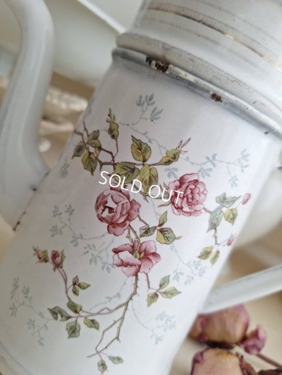 画像3: BFローズ柄小さなフィルター付きポット