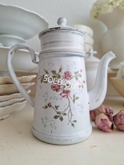 画像2: BFローズ柄小さなフィルター付きポット