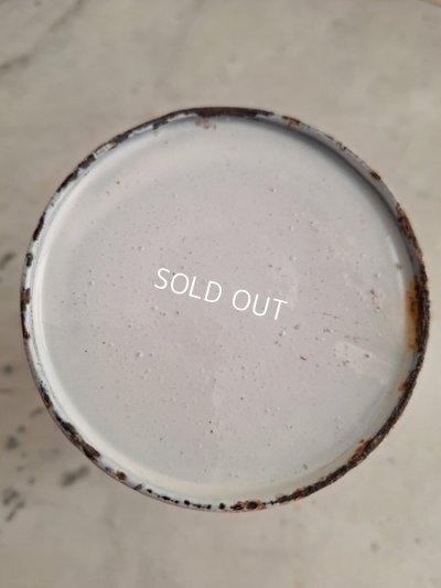 画像12: ホーローピンク花柄ミルクキャリー