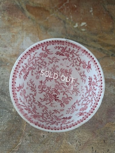 画像7: アンティーク小さな花柄ボウル