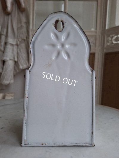 画像10: アンティークホーロー小鳥柄セル缶