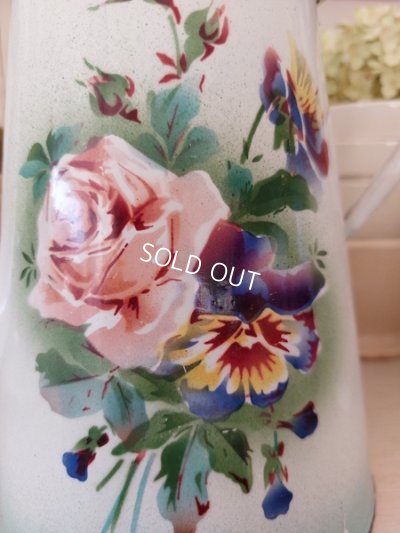 画像2: Japyローズとパンジー柄コーヒーポット