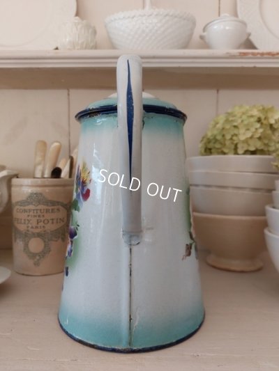 画像9: Japyローズとパンジー柄コーヒーポット